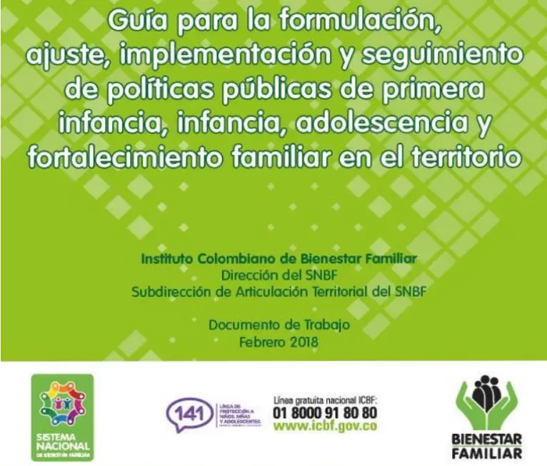 guia para la formulacion fortalecimiento familiar